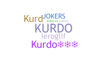 ชื่อเล่น - Kurdo