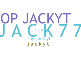 ชื่อเล่น - JackyT