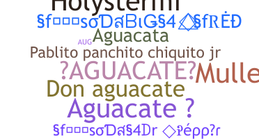 ชื่อเล่น - Aguacate