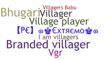 ชื่อเล่น - Villagers