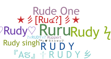 ชื่อเล่น - Rudy