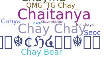 ชื่อเล่น - Chay