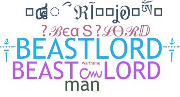 ชื่อเล่น - beastlord