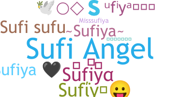 ชื่อเล่น - Sufiya