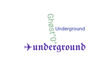 ชื่อเล่น - underground