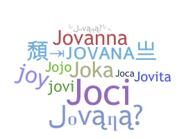 ชื่อเล่น - Jovana