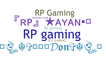 ชื่อเล่น - RPGaming