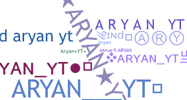 ชื่อเล่น - AryanYT