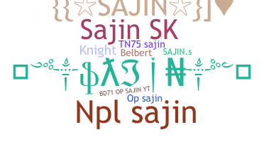 ชื่อเล่น - Sajin