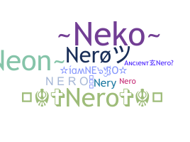 ชื่อเล่น - NERO