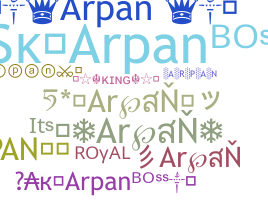 ชื่อเล่น - Arpan