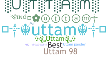 ชื่อเล่น - Uttam