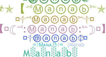 ชื่อเล่น - Manab