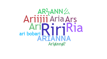 ชื่อเล่น - Arianna