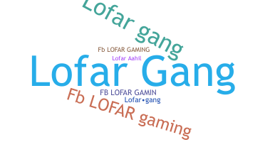 ชื่อเล่น - Lofargang