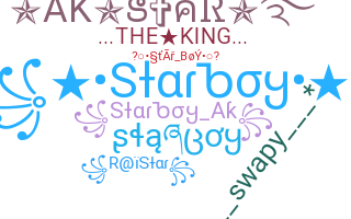 ชื่อเล่น - StarBoy