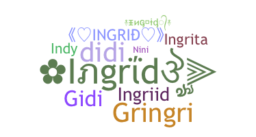 ชื่อเล่น - Ingrid