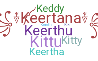 ชื่อเล่น - Keerthana
