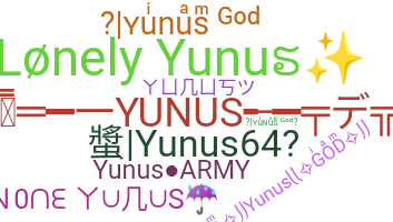 ชื่อเล่น - Yunus