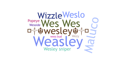 ชื่อเล่น - Wesley