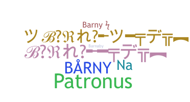 ชื่อเล่น - Barny