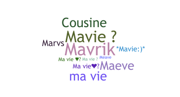ชื่อเล่น - Mavie