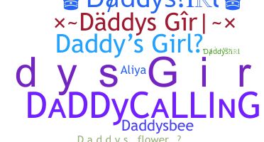 ชื่อเล่น - Daddysgirl