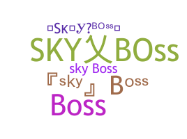 ชื่อเล่น - SkyBoss