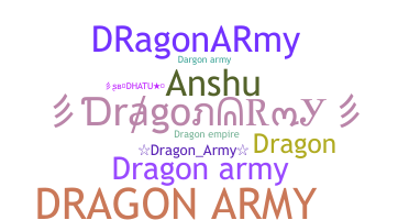 ชื่อเล่น - DragonArmy