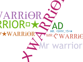 ชื่อเล่น - Mrwarrior