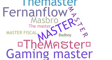 ชื่อเล่น - TheMaster
