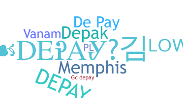 ชื่อเล่น - Depay