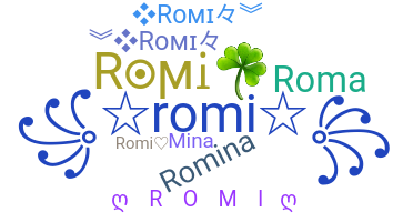 ชื่อเล่น - Romi