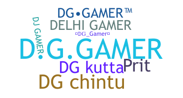 ชื่อเล่น - DGGamer