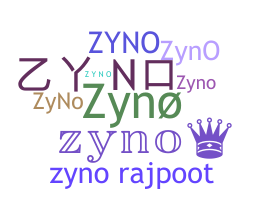 ชื่อเล่น - Zyno