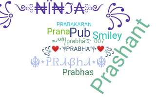 ชื่อเล่น - Prabha