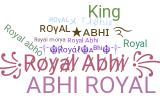 ชื่อเล่น - Royalabhi