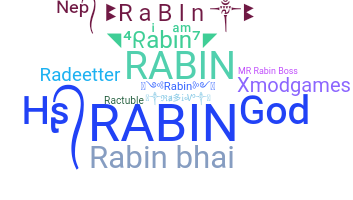 ชื่อเล่น - Rabin