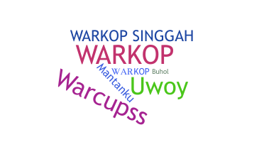 ชื่อเล่น - warkop