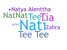 ชื่อเล่น - Natya