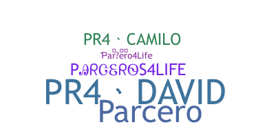 ชื่อเล่น - Parceros4Life