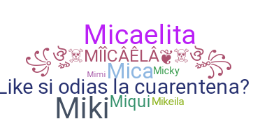 ชื่อเล่น - Micaela