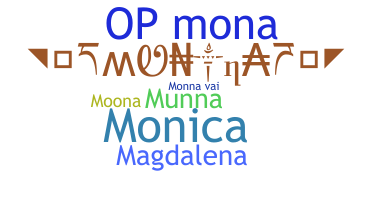 ชื่อเล่น - Monna