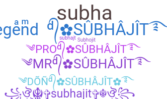 ชื่อเล่น - Subhajit