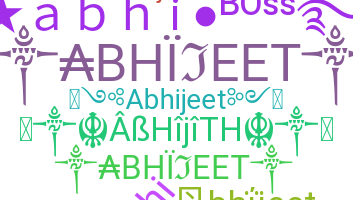 ชื่อเล่น - Abhijeet
