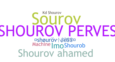 ชื่อเล่น - Shourov