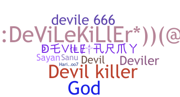 ชื่อเล่น - Devile