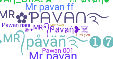ชื่อเล่น - MrPavan