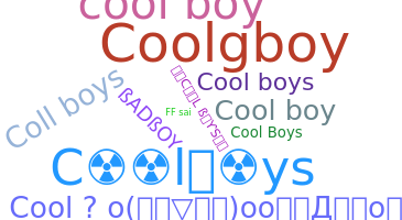 ชื่อเล่น - Coolboys