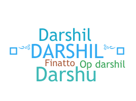 ชื่อเล่น - darshil